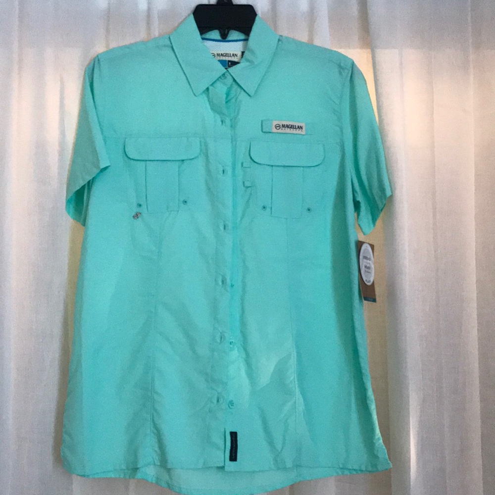 Short sleeves Megellan outdoor button up.